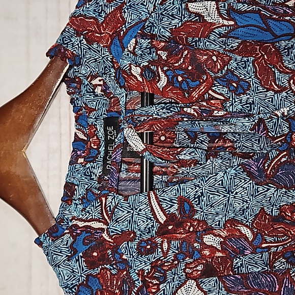 Rachel Zoe Floral Boho Sheer Peasant Blouse - Size Small - Picture 10 of 14